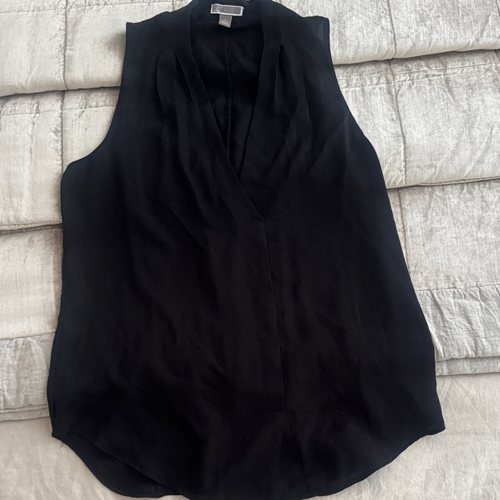 Elegant Black Sleeveless Top